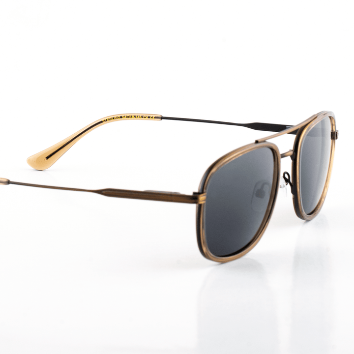 Sterling: Lunettes de soleil de luxe Bronze - Bleather Maroc