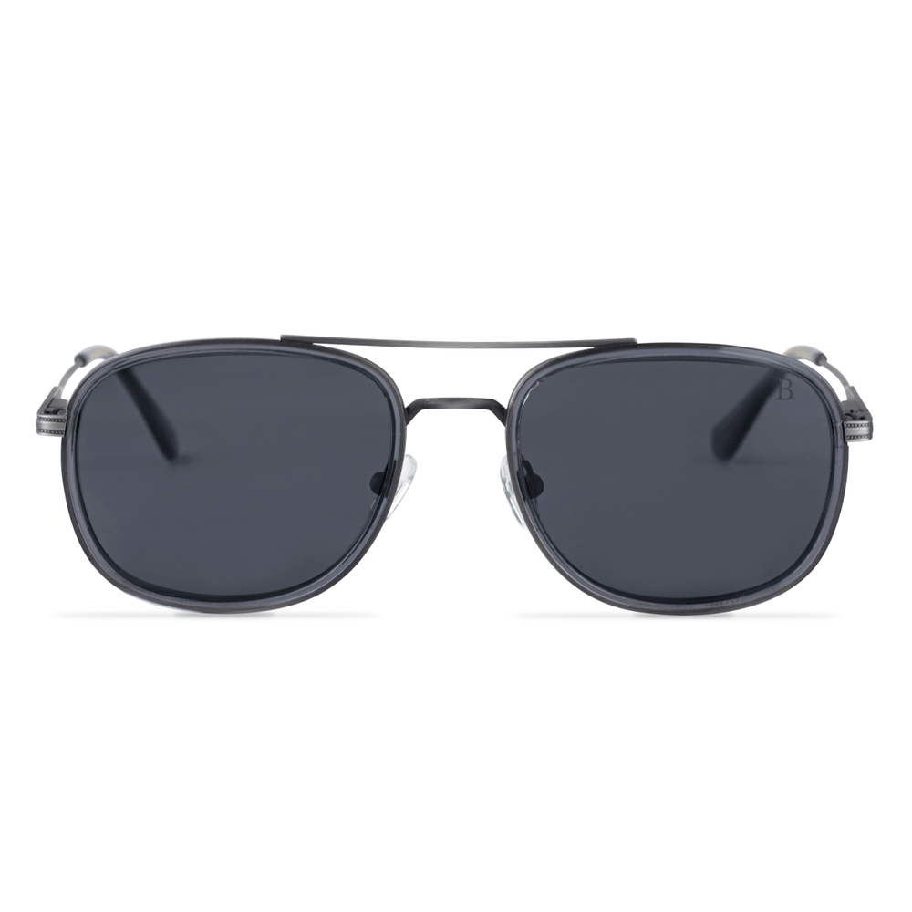 Sterling: Lunettes de soleil de luxe Gris - Bleather Maroc