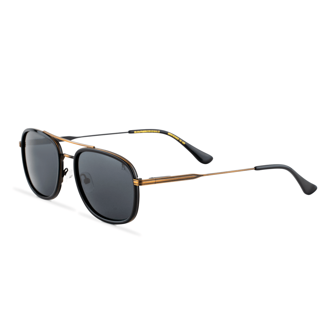 Sterling: Lunettes de soleil de luxe Noir - Bleather Maroc