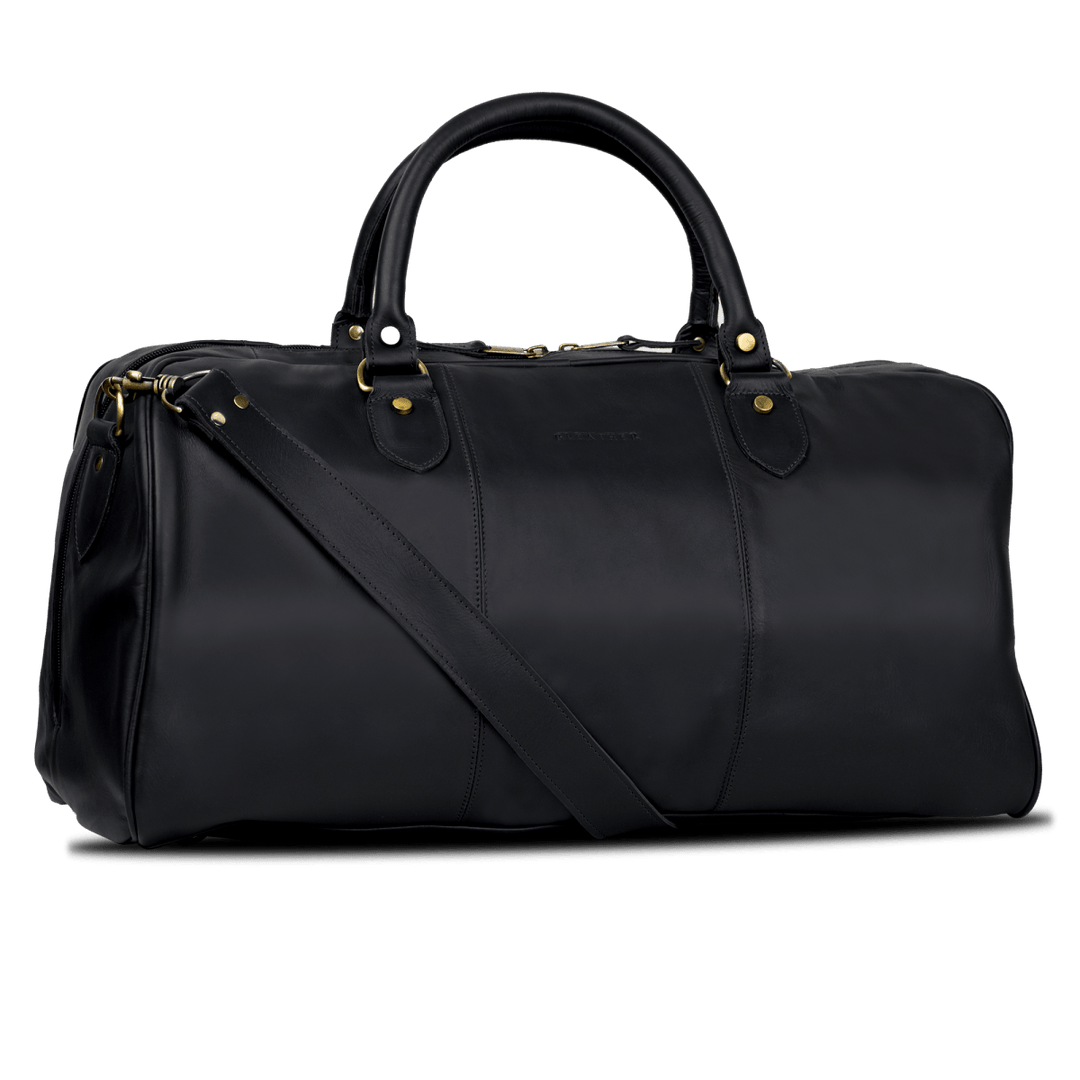 TheAristocrat: Sac de Voyage Cuir Noir Bleather UK –