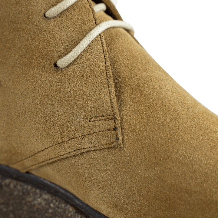 Varfell: Demi Bottes Homme - Gomme Beige - Bleather Maroc