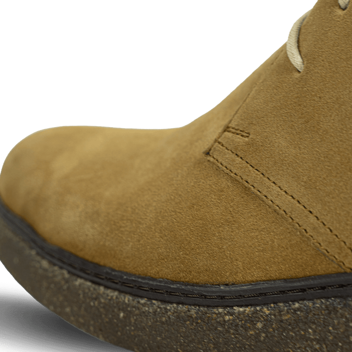 Varfell: Demi Bottes Homme - Gomme Beige - Bleather Maroc