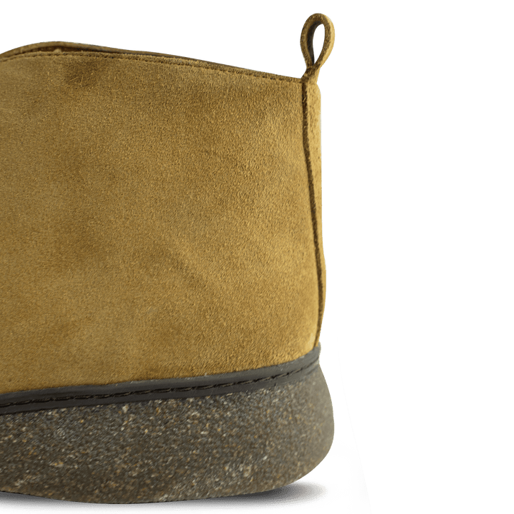 Varfell: Demi Bottes Homme - Gomme Beige - Bleather Maroc