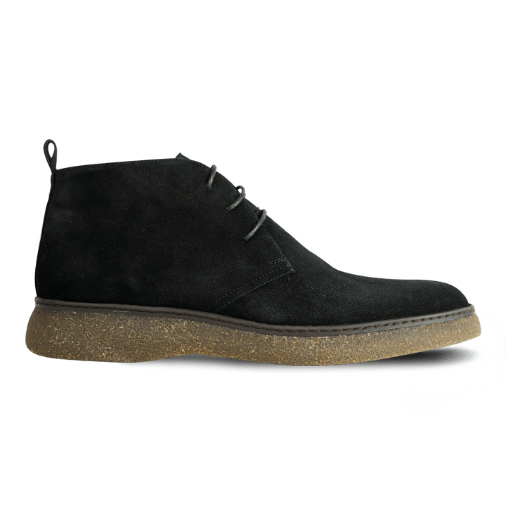 Varfell: Demi Bottes Homme - Gomme Noir - Bleather Maroc