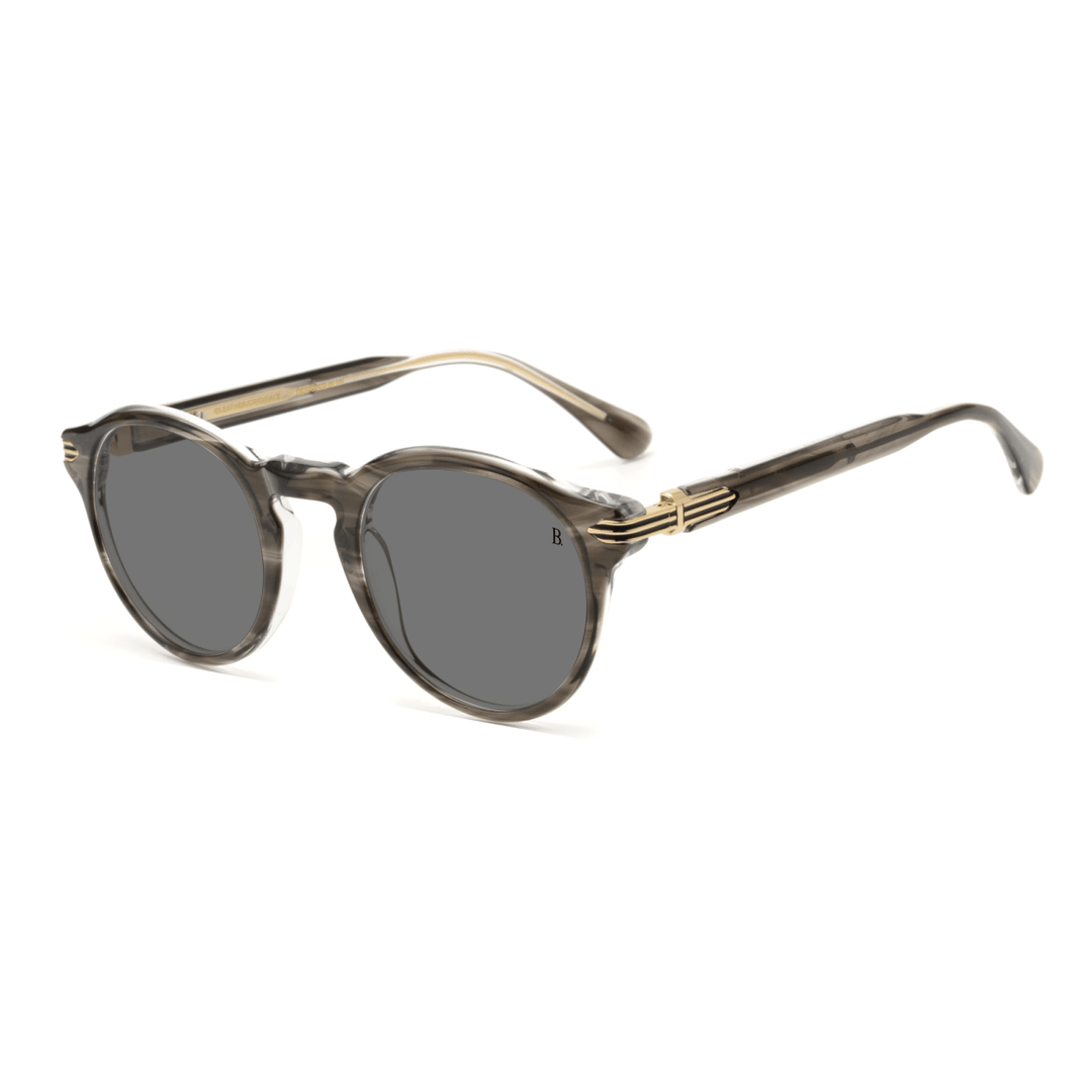 Venus: Lunettes de soleil de luxe Gris - Bleather Maroc