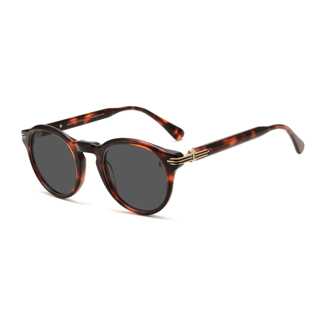 Venus: Lunettes de soleil de luxe Havane - Bleather Maroc
