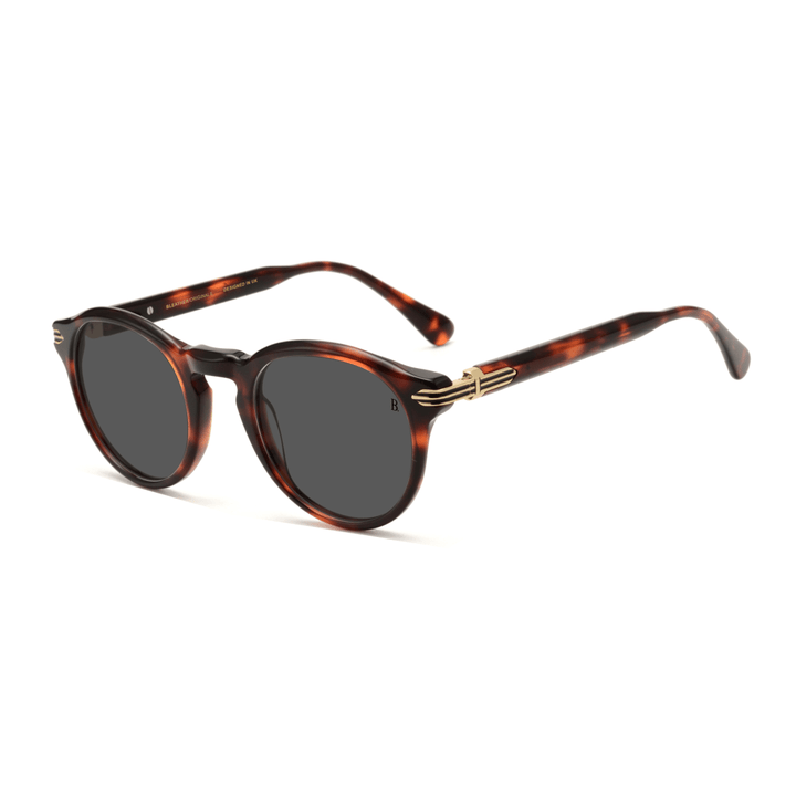 Venus: Lunettes de soleil de luxe Havane - Bleather Maroc