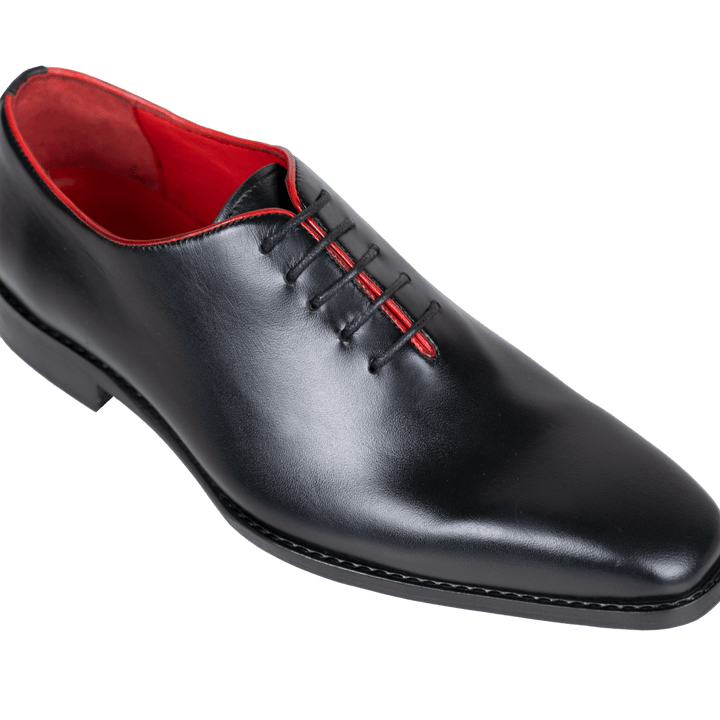 Wesley: Richelieu Homme - Cuir N' Wine - Bleather Maroc