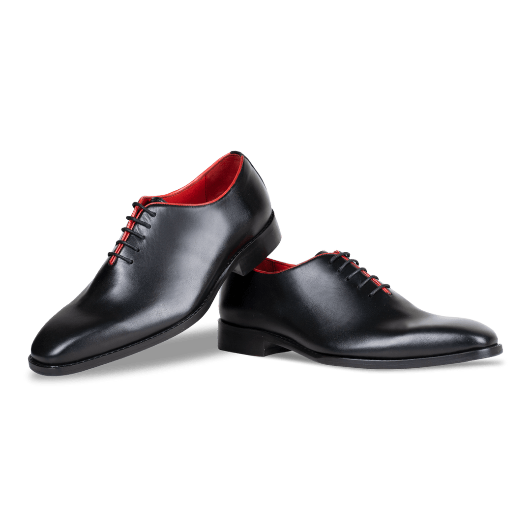 Wesley: Richelieu Homme - Cuir N' Wine - Bleather Maroc