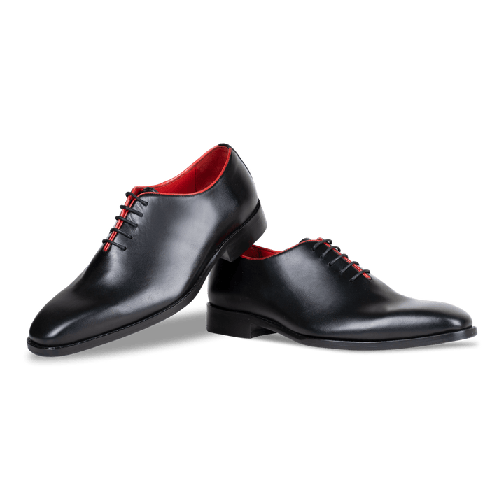 Wesley: Richelieu Homme - Cuir N' Wine - Bleather Maroc