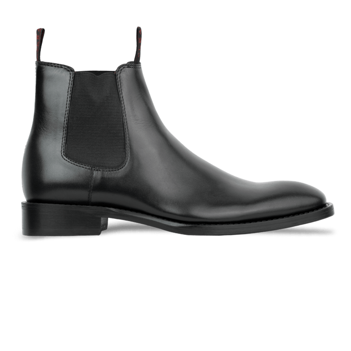 Westwood: Chelsea Boots Homme - Cuir Noir - Bleather Maroc