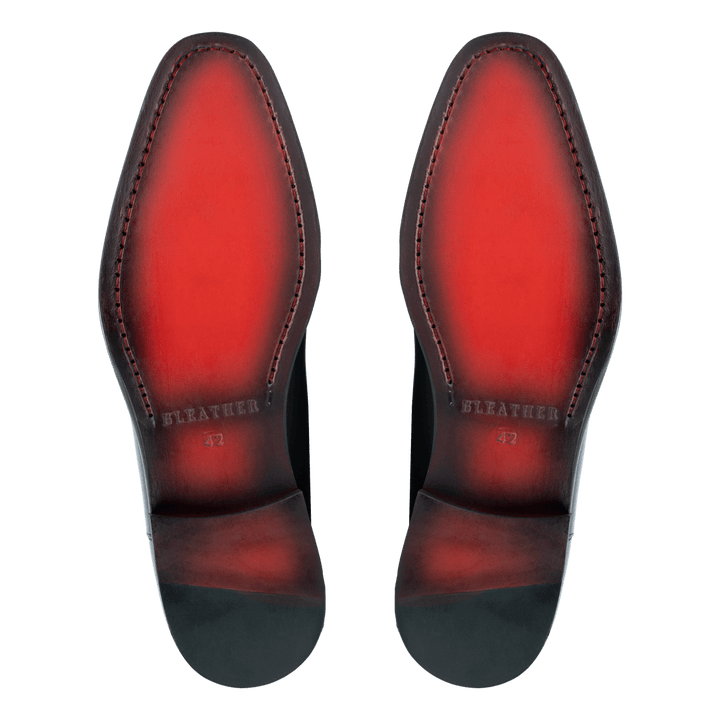 Westwood: Chelsea Boots Homme - Cuir Noir - Bleather Maroc