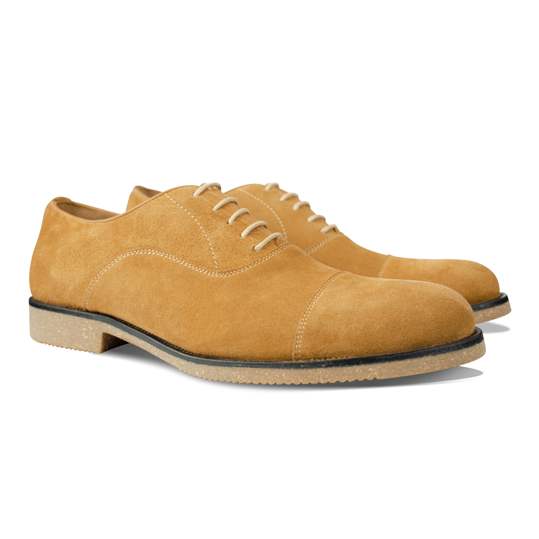 William: Richelieu Homme - Crêpe Mangue - Bleather Maroc
