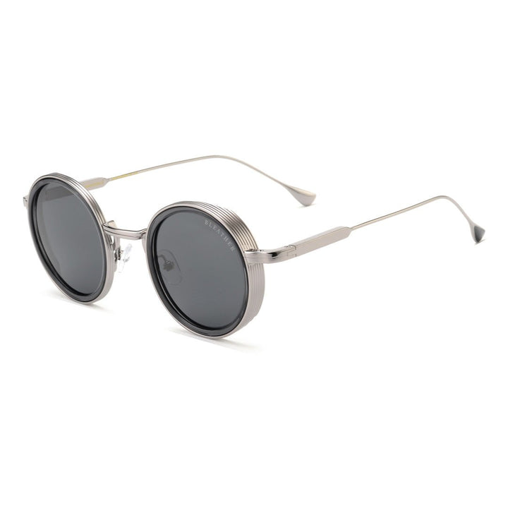 Wisp: Lunettes de soleil de luxe Gris - Bleather Maroc