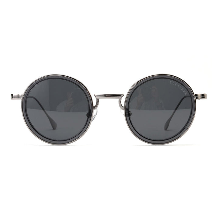 Wisp: Lunettes de soleil de luxe Gris - Bleather Maroc