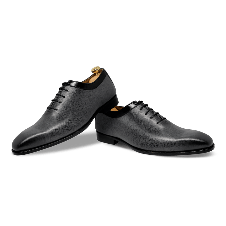 Zafir: Richelieu Homme - Cuir Gris - Bleather Maroc