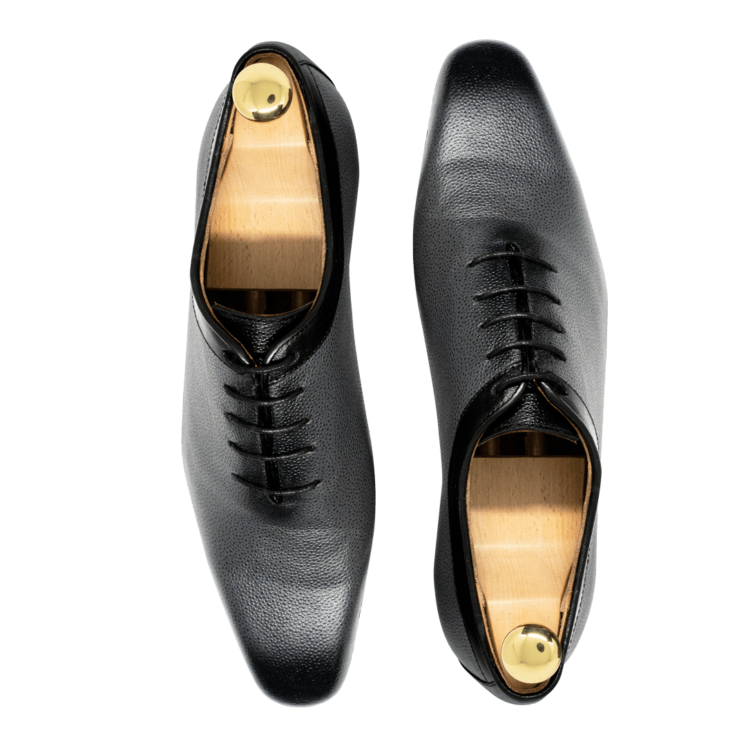 Zafir: Richelieu Homme - Cuir Gris - Bleather Maroc