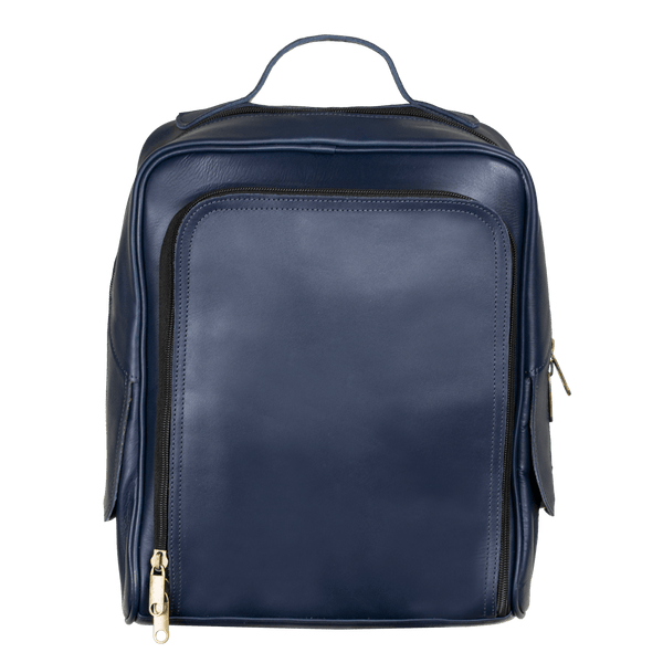 Zenith: Sac à dos - Cuir Bleu