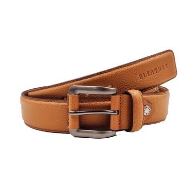 Ceinture BL-C12 Cognac BELT bleather.ma
