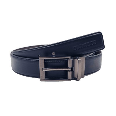 Ceinture double-face BL-C10 Noir/Marron. BELT bleather.ma