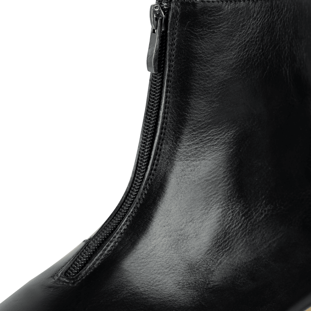 Douglas: Bottes Homme - Cuir Noir - Bleather Maroc